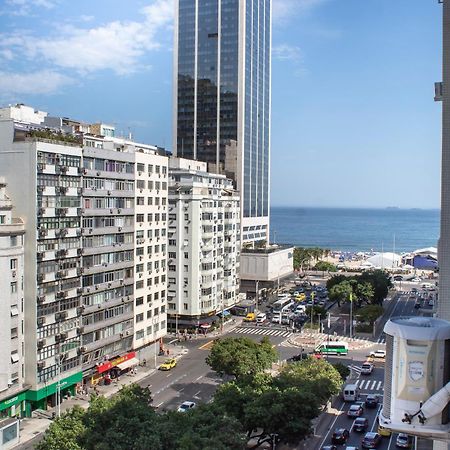 Apartamento Completo Na Praia De Copacabana 02 Quartos Com Vista Lateral Mar Em Andar Alto, Ar, Wifi , Netflix, Pauloangerami Rmvc18 Rio de Janeiro Exteriör bild