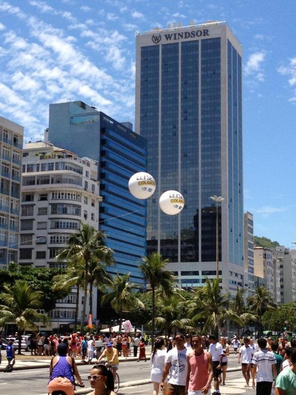 Apartamento Completo Na Praia De Copacabana 02 Quartos Com Vista Lateral Mar Em Andar Alto, Ar, Wifi , Netflix, Pauloangerami Rmvc18 Rio de Janeiro Exteriör bild