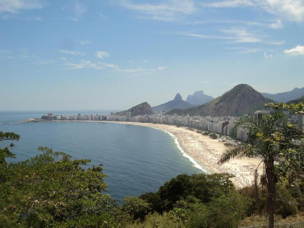 Apartamento Completo Na Praia De Copacabana 02 Quartos Com Vista Lateral Mar Em Andar Alto, Ar, Wifi , Netflix, Pauloangerami Rmvc18 Rio de Janeiro Exteriör bild