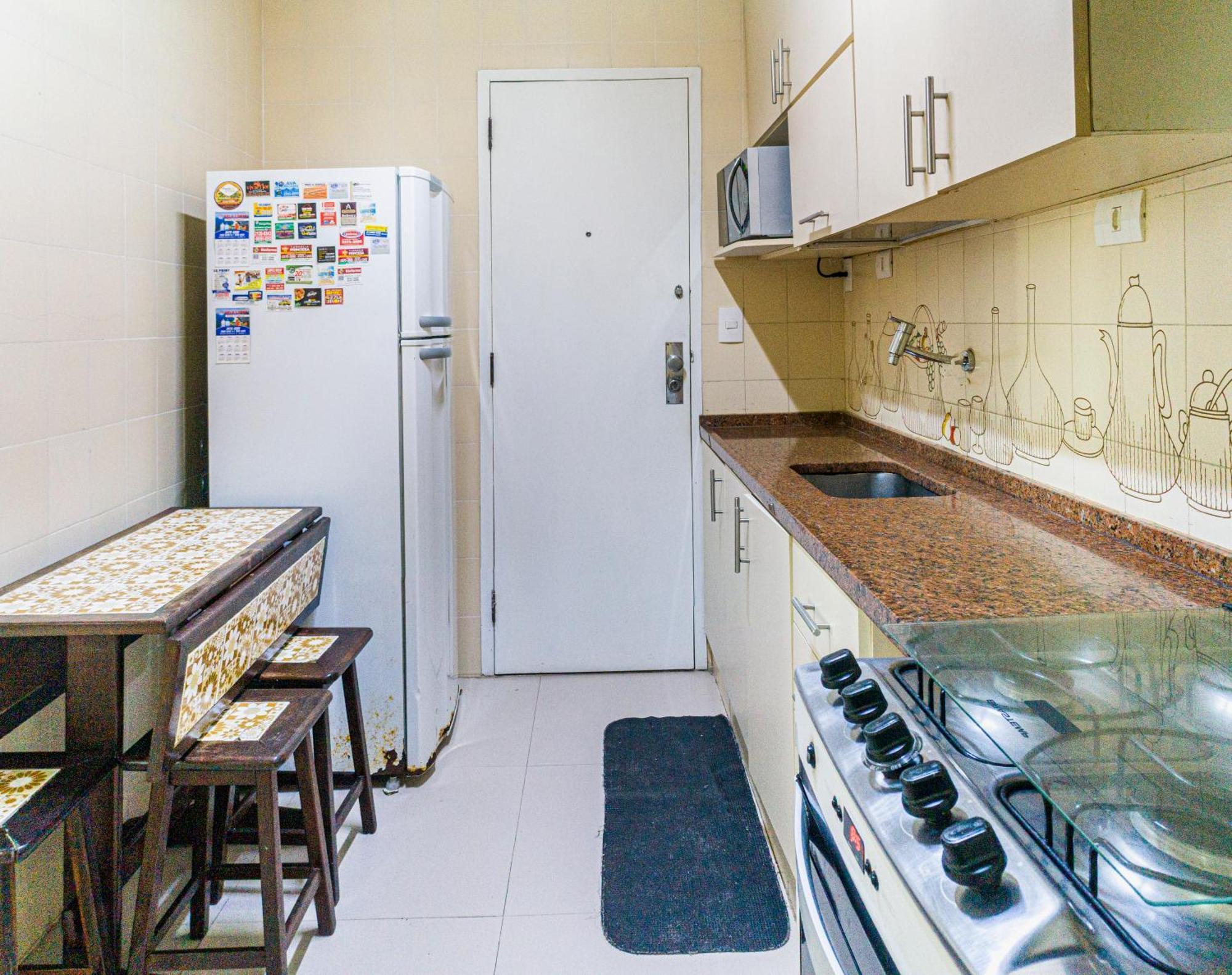 Apartamento Completo Na Praia De Copacabana 02 Quartos Com Vista Lateral Mar Em Andar Alto, Ar, Wifi , Netflix, Pauloangerami Rmvc18 Rio de Janeiro Exteriör bild