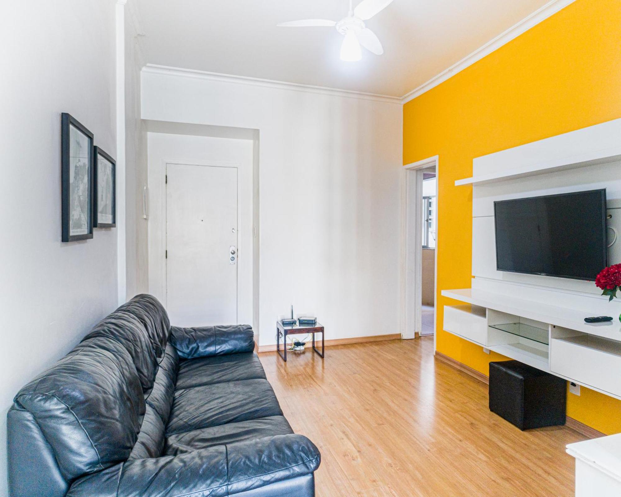 Apartamento Completo Na Praia De Copacabana 02 Quartos Com Vista Lateral Mar Em Andar Alto, Ar, Wifi , Netflix, Pauloangerami Rmvc18 Rio de Janeiro Exteriör bild