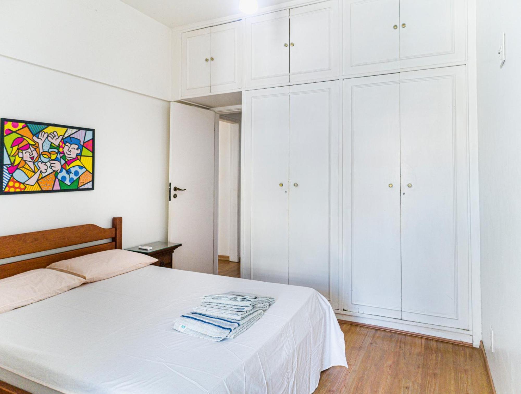 Apartamento Completo Na Praia De Copacabana 02 Quartos Com Vista Lateral Mar Em Andar Alto, Ar, Wifi , Netflix, Pauloangerami Rmvc18 Rio de Janeiro Exteriör bild