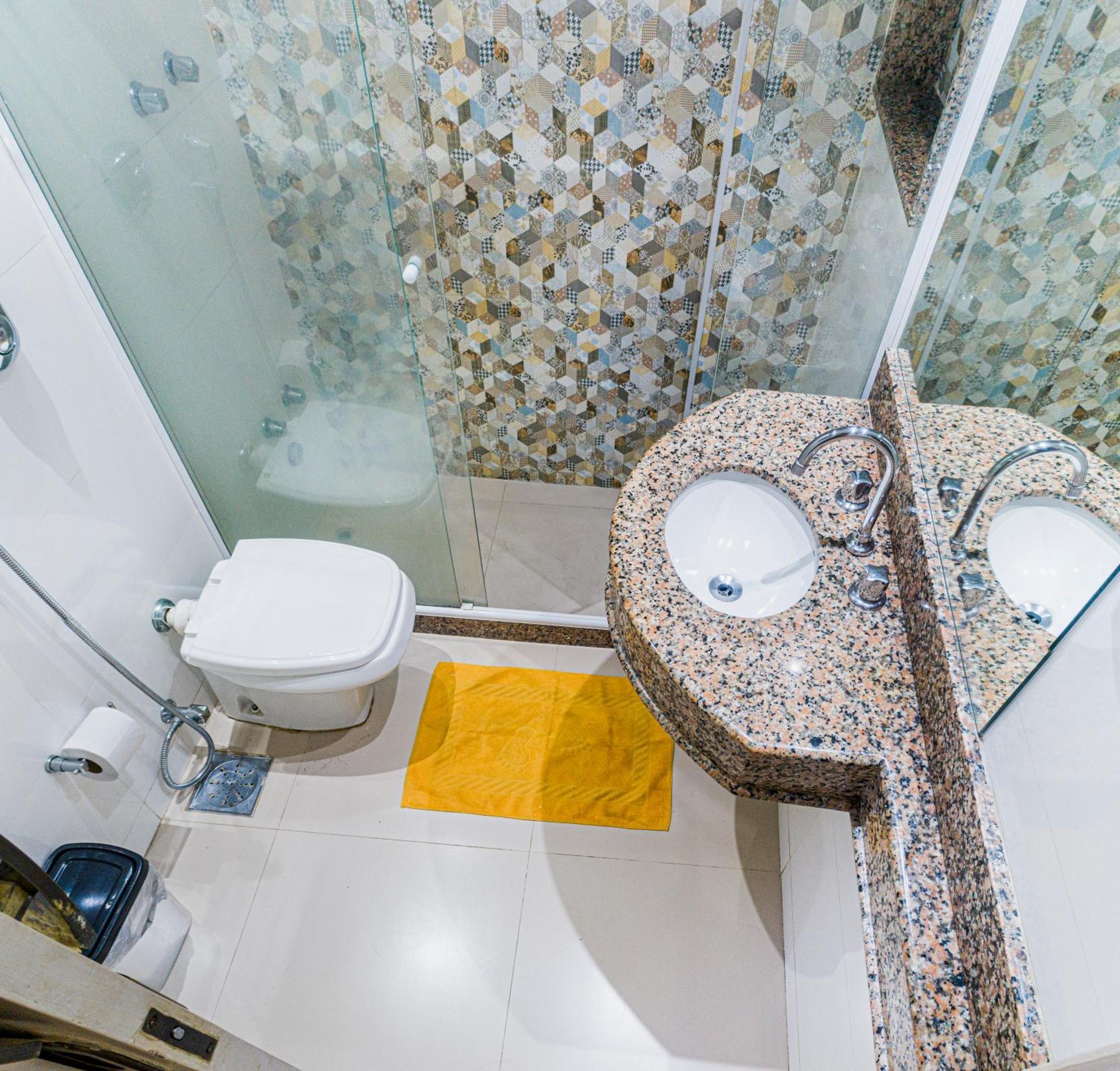 Apartamento Completo Na Praia De Copacabana 02 Quartos Com Vista Lateral Mar Em Andar Alto, Ar, Wifi , Netflix, Pauloangerami Rmvc18 Rio de Janeiro Exteriör bild