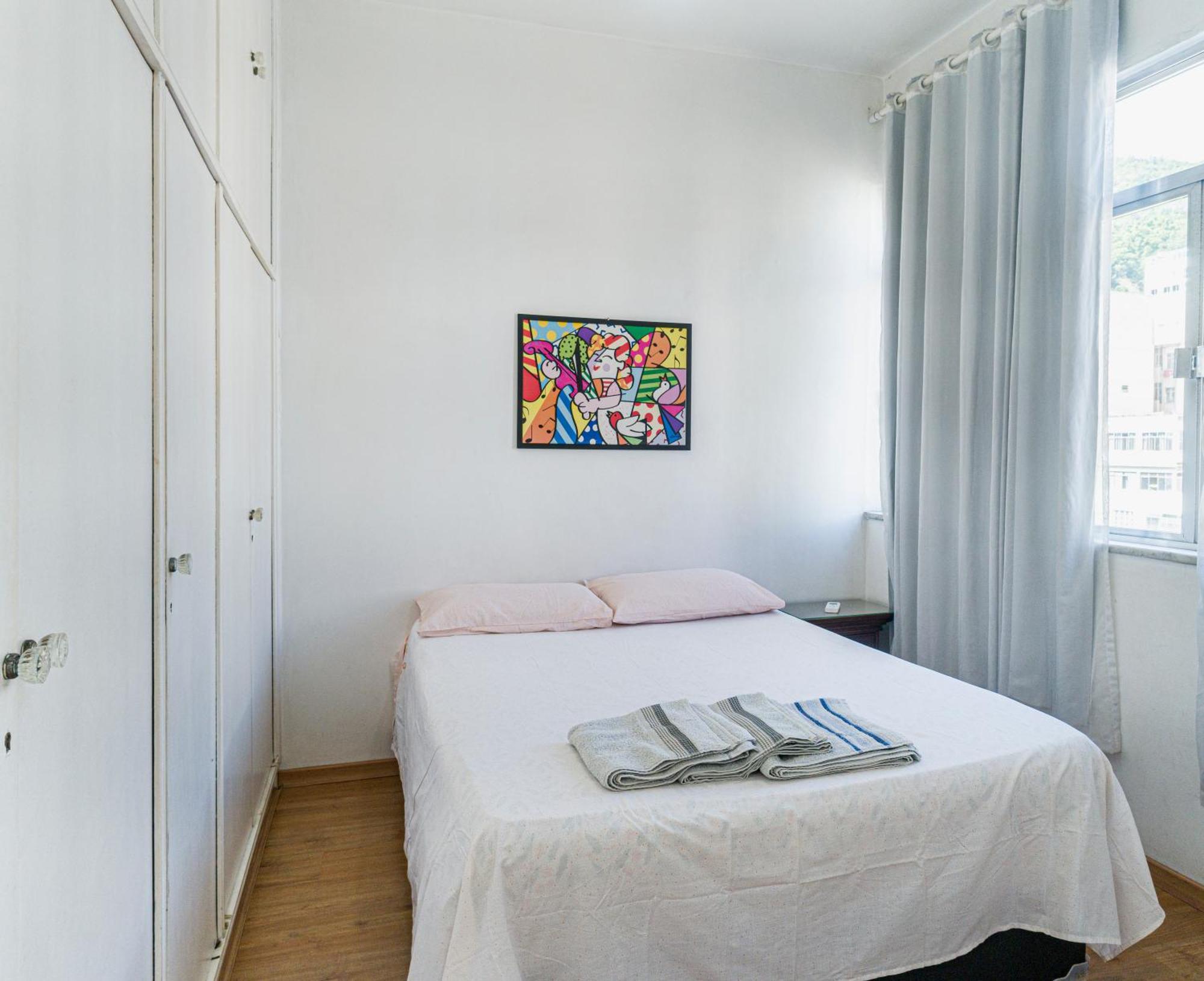 Apartamento Completo Na Praia De Copacabana 02 Quartos Com Vista Lateral Mar Em Andar Alto, Ar, Wifi , Netflix, Pauloangerami Rmvc18 Rio de Janeiro Exteriör bild
