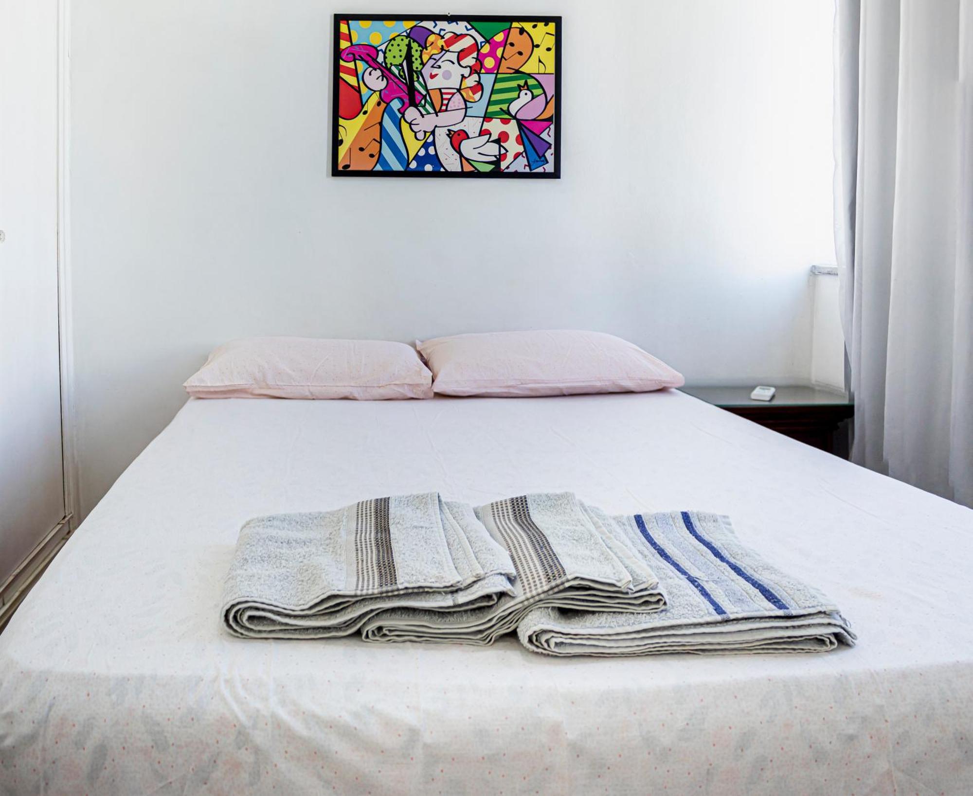 Apartamento Completo Na Praia De Copacabana 02 Quartos Com Vista Lateral Mar Em Andar Alto, Ar, Wifi , Netflix, Pauloangerami Rmvc18 Rio de Janeiro Exteriör bild