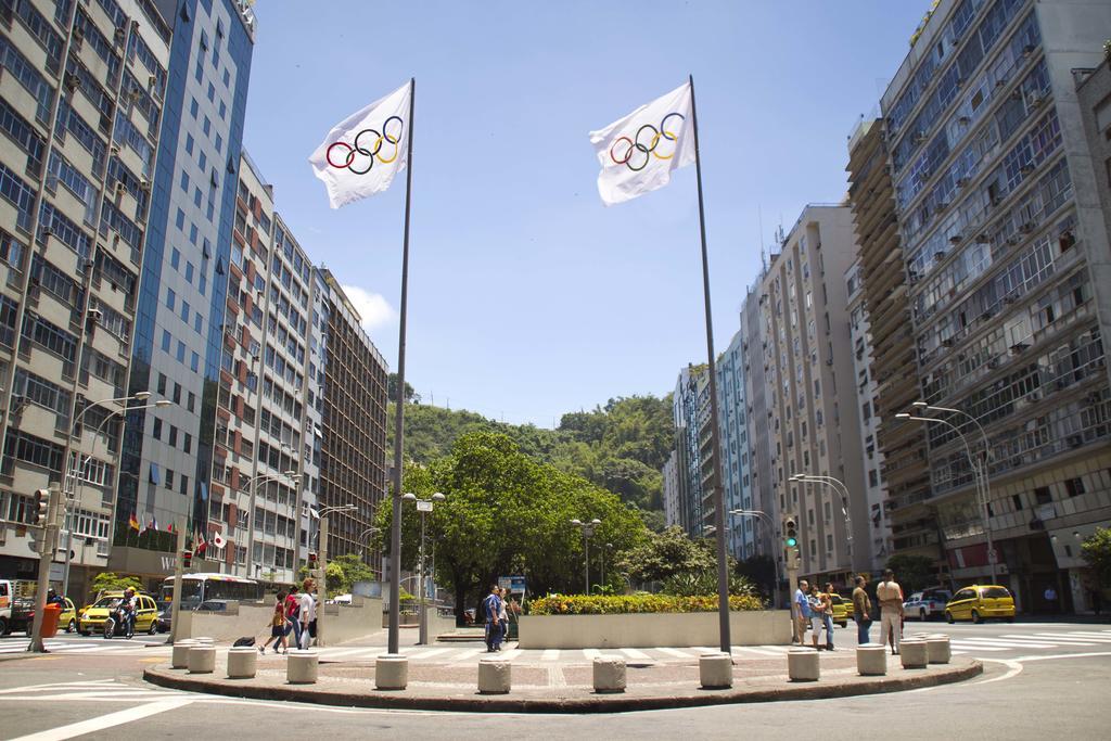 Apartamento Completo Na Praia De Copacabana 02 Quartos Com Vista Lateral Mar Em Andar Alto, Ar, Wifi , Netflix, Pauloangerami Rmvc18 Rio de Janeiro Exteriör bild